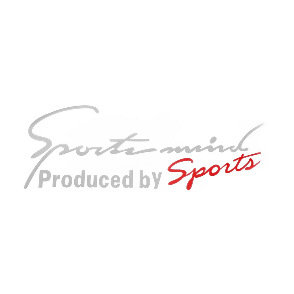 Reflective Bumper Decal for - White Red
