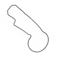 VST Float Chamber Gasket for Yamaha Outboard V200 V225 S225 S250 (1990–2005)