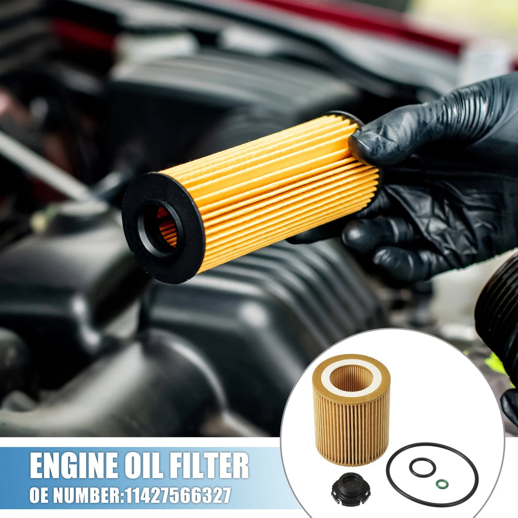 Engine Oil Filter Set with O Ring for BMW 325i (2001–2005)