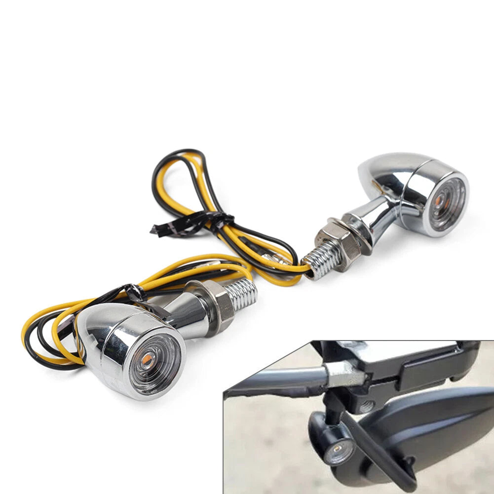 Mini Turn Signal Light Blinker for Bobber Cafe Racer