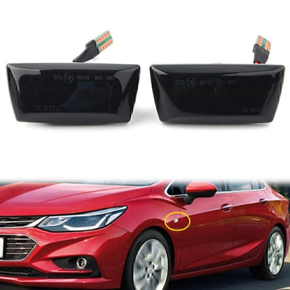 Black LED Side Marker Light For Opel Astra H MK5 Zafira B MK2 Insignia A MK1