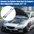 1 Pair Front Bumper Lip Splitter Diffuser Strut Rod for Car (170mm, Blue)