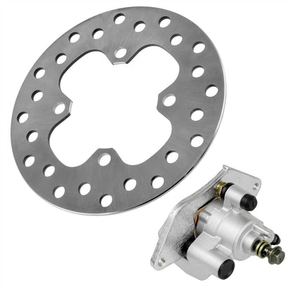 Front Left Brake Disc Rotor Caliper Replacement for Honda Foreman Rubicon 500 (2020–2026)