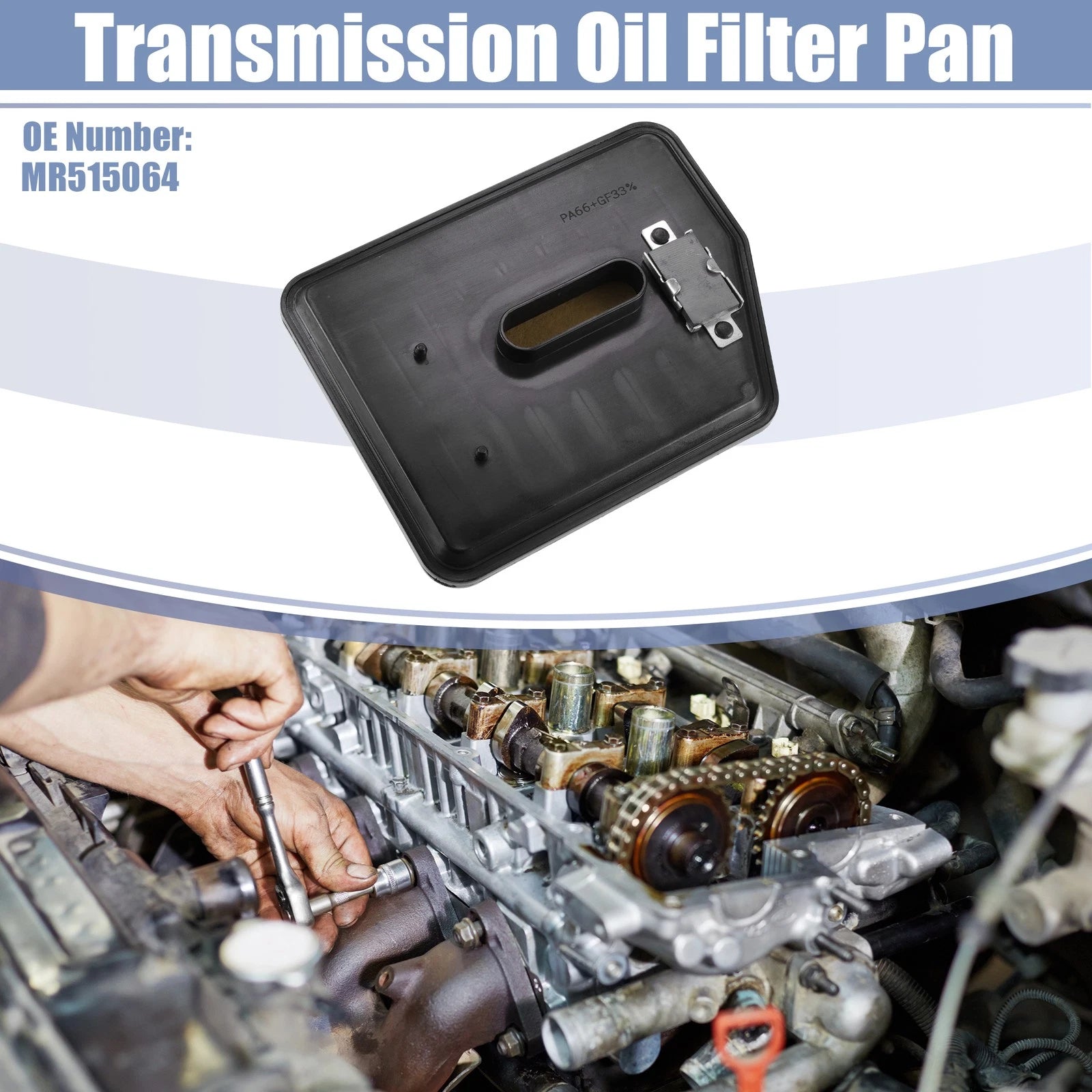 Automatic Transmission Filter Oil Pan Replacement for Mitsubishi (2000–2010)