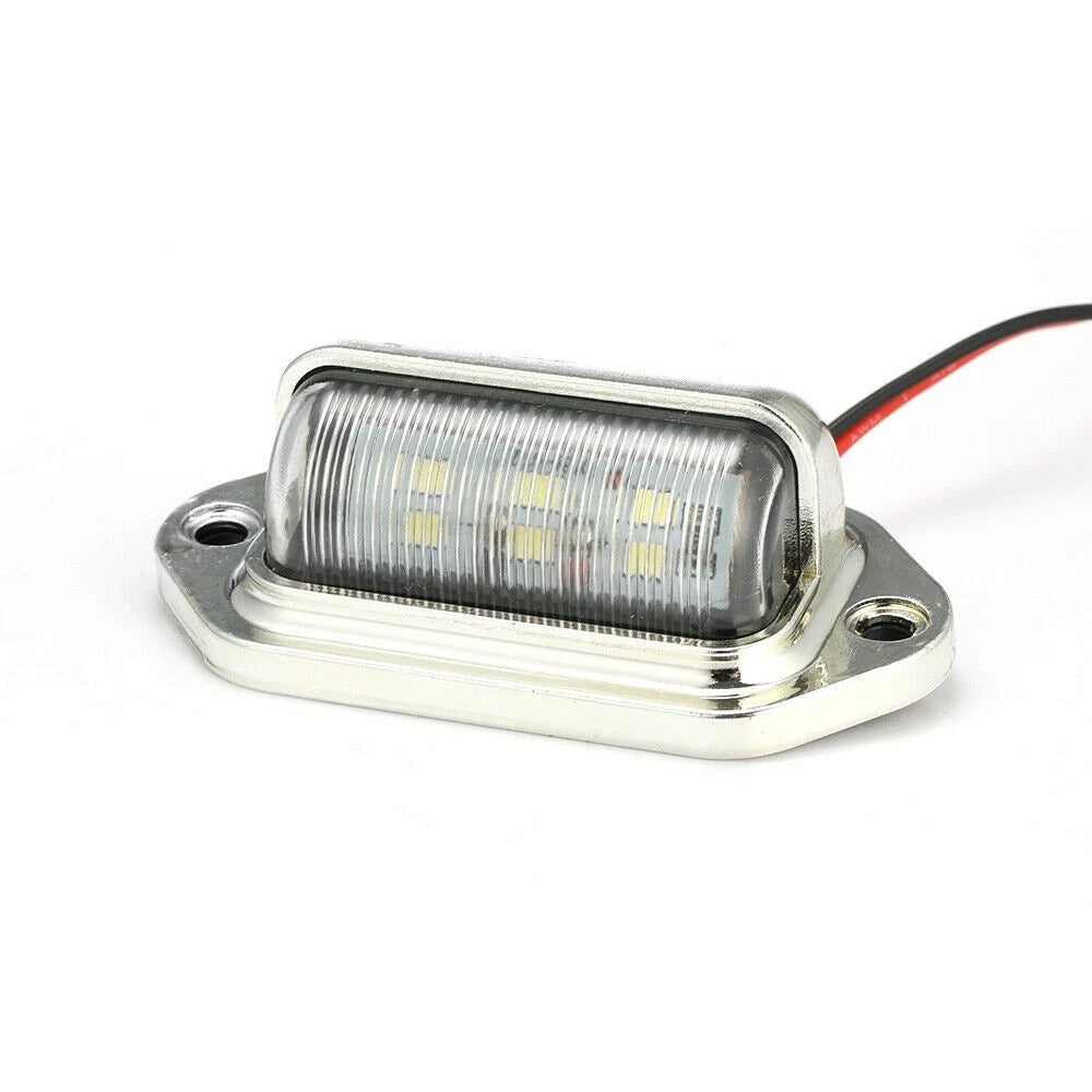 License Plate LED Light for Trailer Truck 12V-24V (2010–2023)
