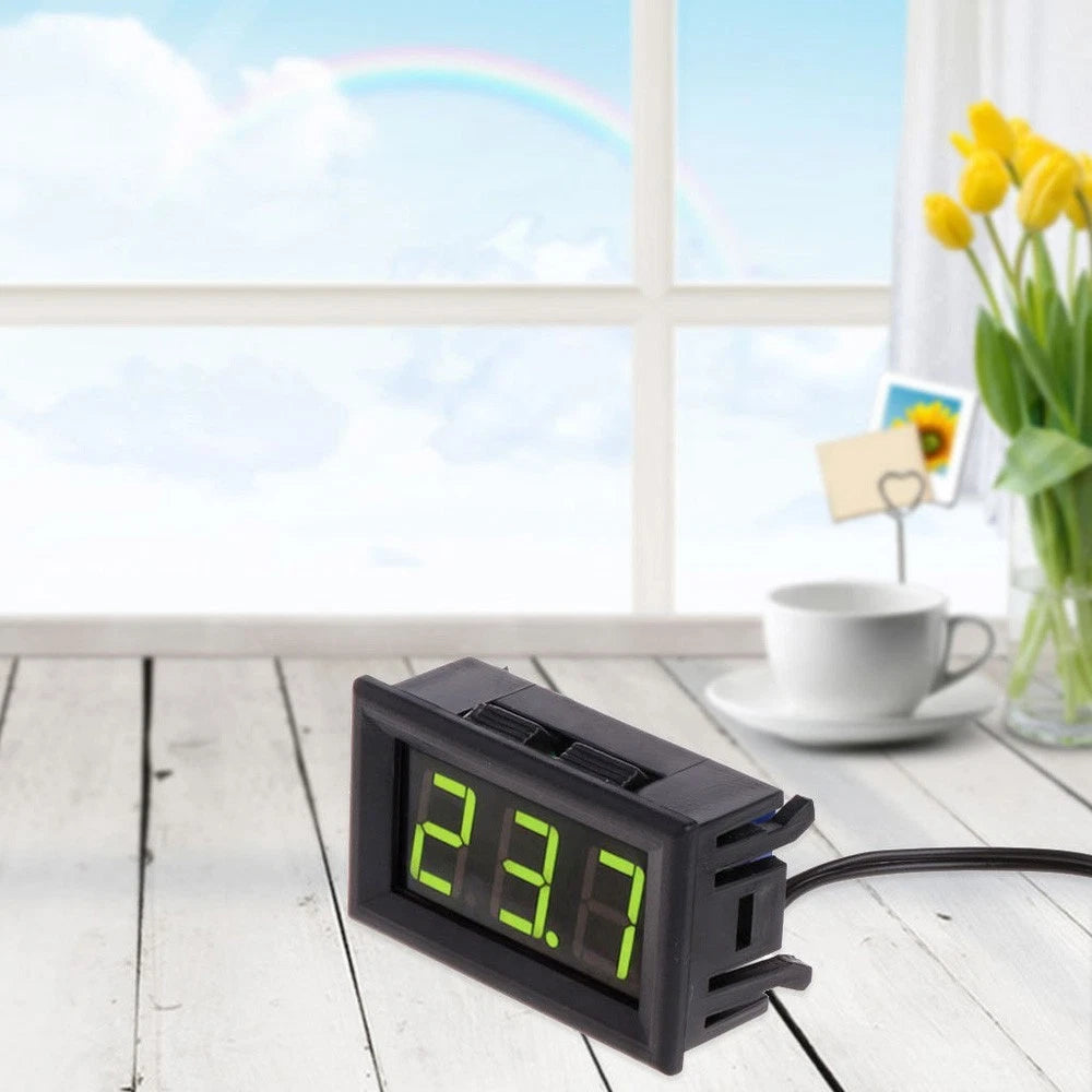 Digital LED Temperature Gauge for Car (5-12V)