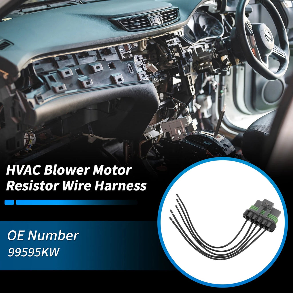 HVAC Blower Motor Resistor Wire Harness for Chevrolet Trax (2015–2019)