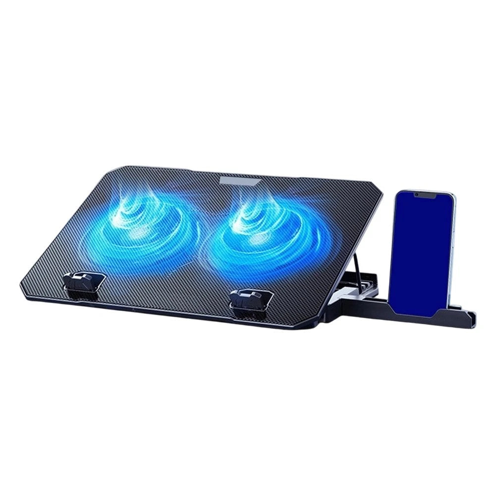 Cooling Stand for 15 to 17 Inch Laptops - Adjustable Fan Speeds