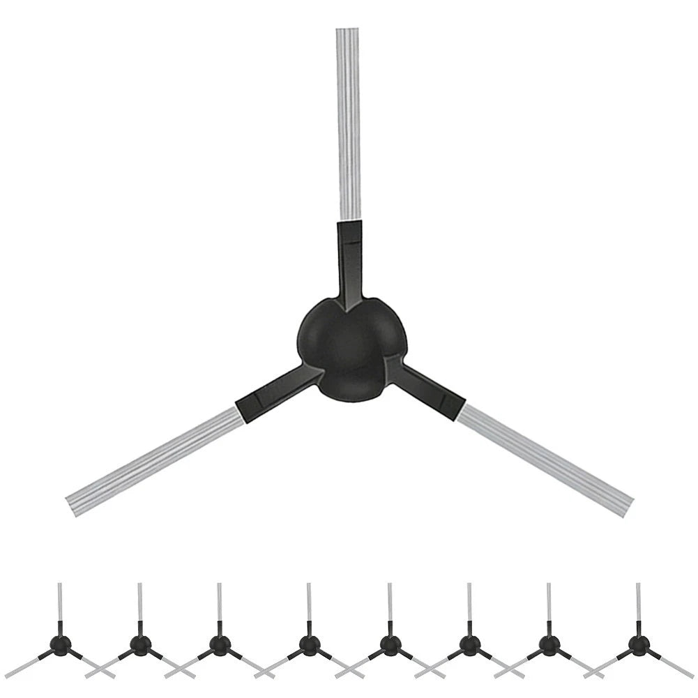 8X Black Side Brushes for Xiaomi Mijia B116 X20 PLUS Robot Vacuum
