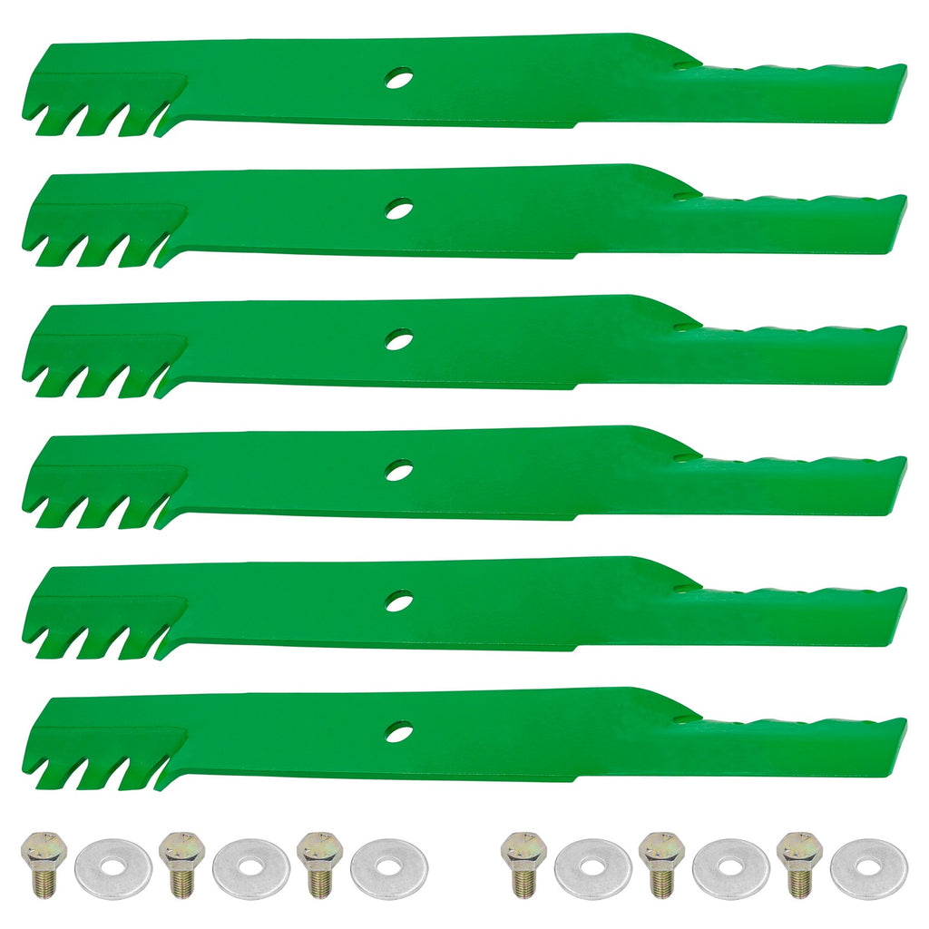 60 Inch Deck Blade with Bolt Replacement for Hustler 60in (2015–2022)