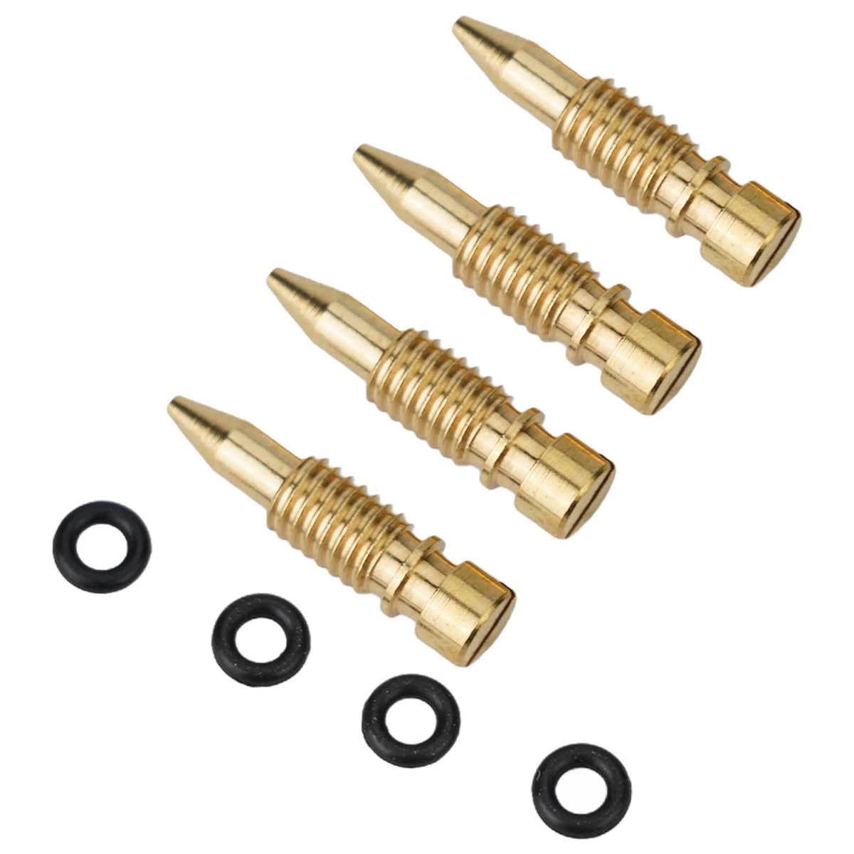 Set of 4 Carburetor Drain Screws for Universal Applications