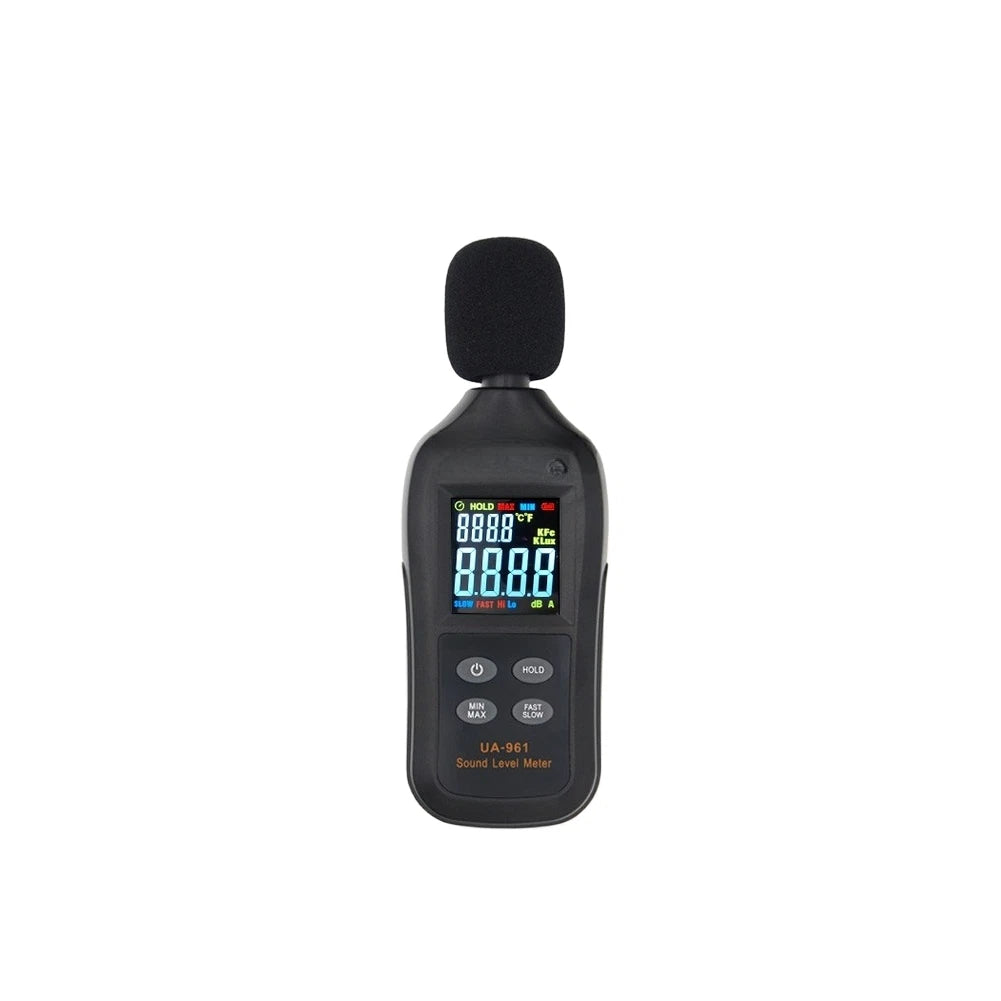 Color LCD Digital Sound Level Meter for Accurate Noise Detection