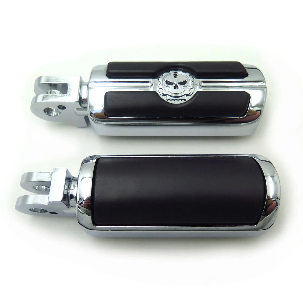 Chrome Gear Skull Footpeg for Triumph Speedmaster (2003–2014)