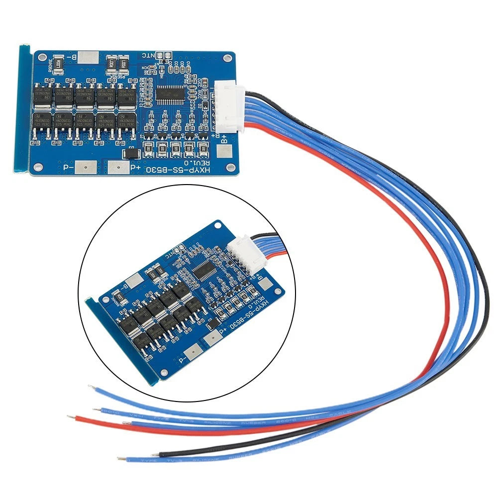 Circuit Board PCB with Cable for Overcharge Protection (4.25V)