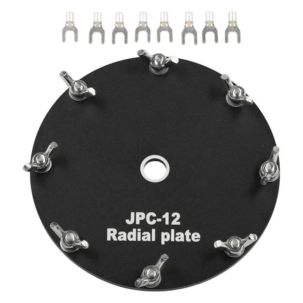 Aluminum Ground Plate for PAC12 JPC12 Shortwave Antenna