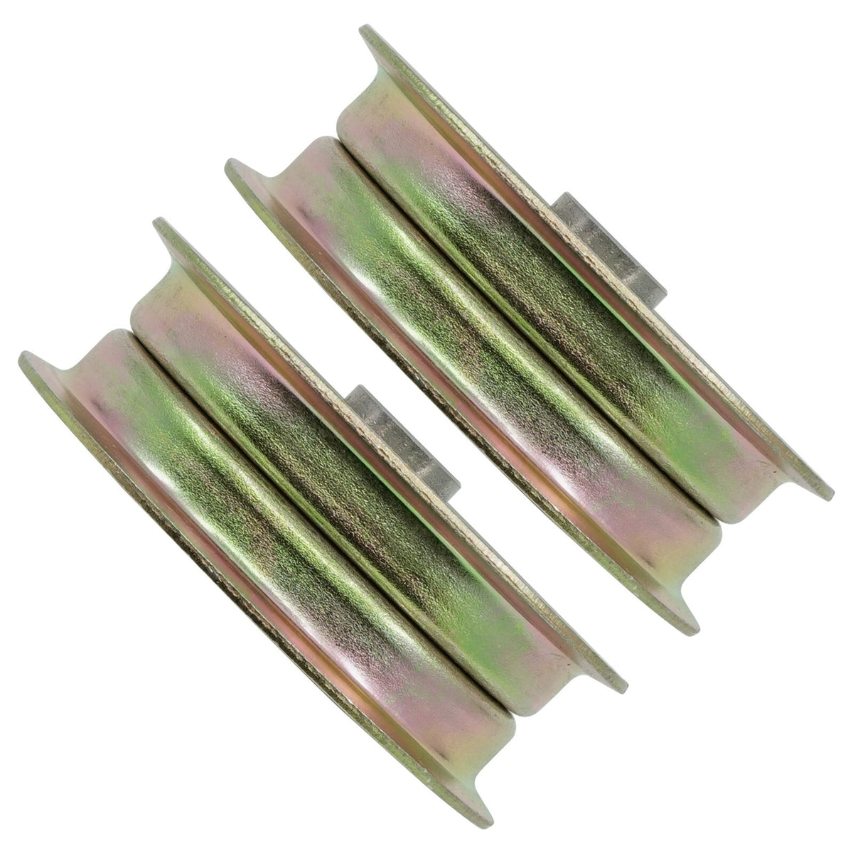 Qty 2 Deck Flanged Idler Pulley Replacement for Ariens 48 in (2011–2011)
