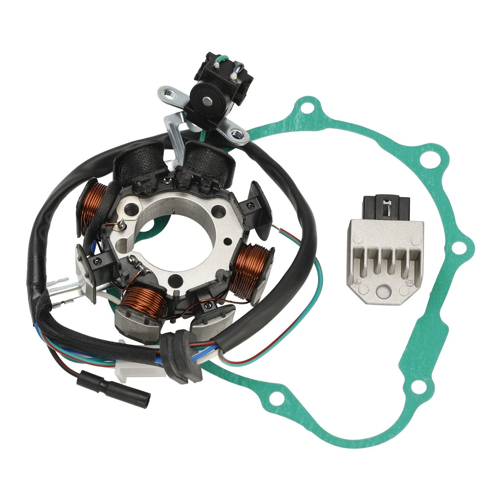 Generator Stator Regulator Rectifier & Gasket for Honda CRF230 CRF230F (2003–2019)