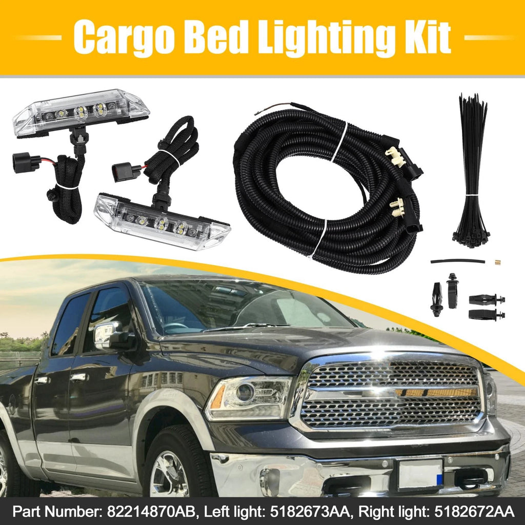 Truck Cargo Bed LED Light Kit Set for Dodge Ram 1500 2500 3500 (2003–2024)