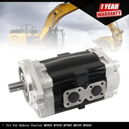 Hydraulic Pump for Kubota M8560 M9540 M8540 (3C081-82202, 3C081-82203)