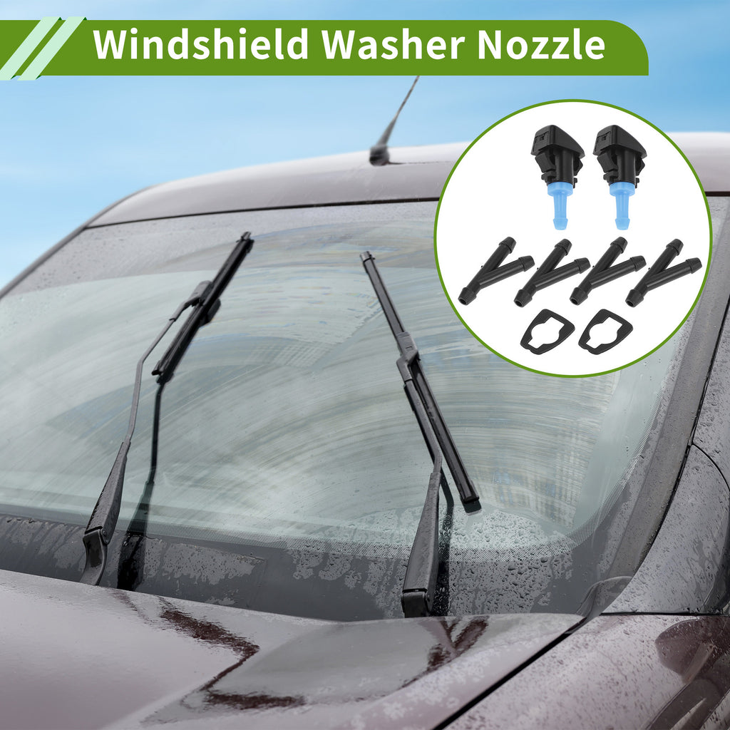 Windshield Washer Nozzle With Hose Connector for Subaru Forester (2014–2018)