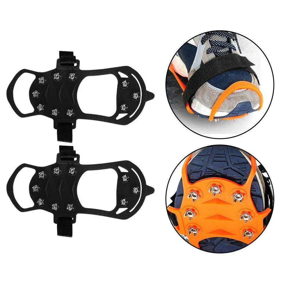 10-Tooth Crampons for Harsh Conditions - Lightweight Design