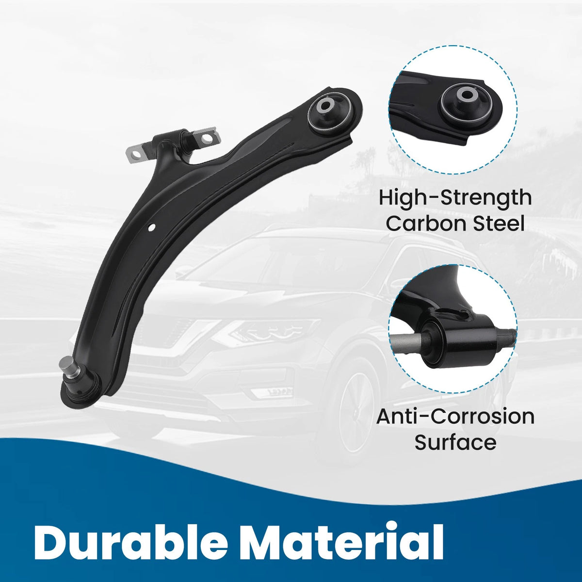 Front Lower Control Arm Ball Joint for Nissan Rogue (2008–2013)