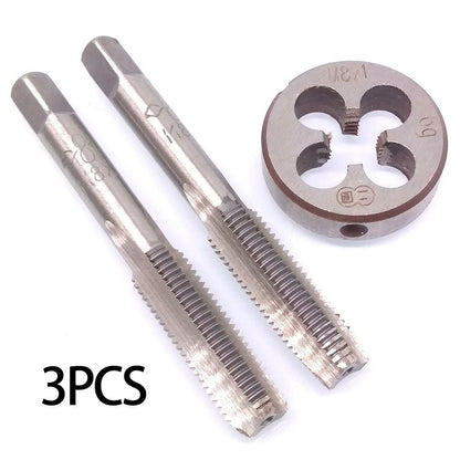 M8 x 1mm Metric Thread Tap & Die Set for Automotive (Carbon Steel)