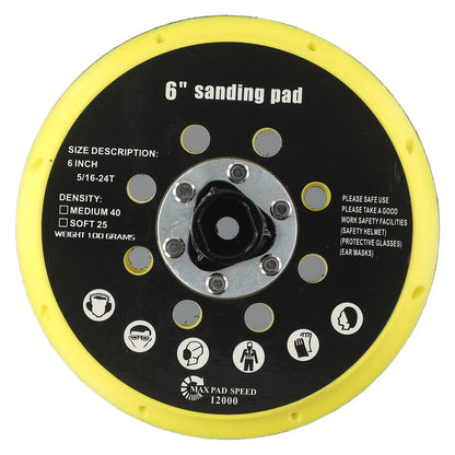 6 Inch Grinding Sanding Backing Pad for BO6030 Orbital Sander