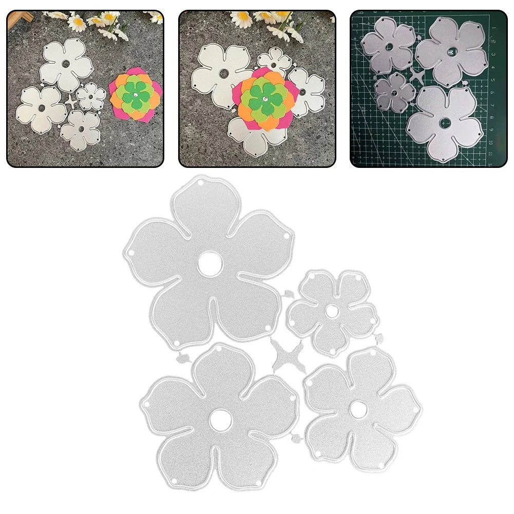 Flower Embossing Formold for Various Projects (Multiple Sizes)