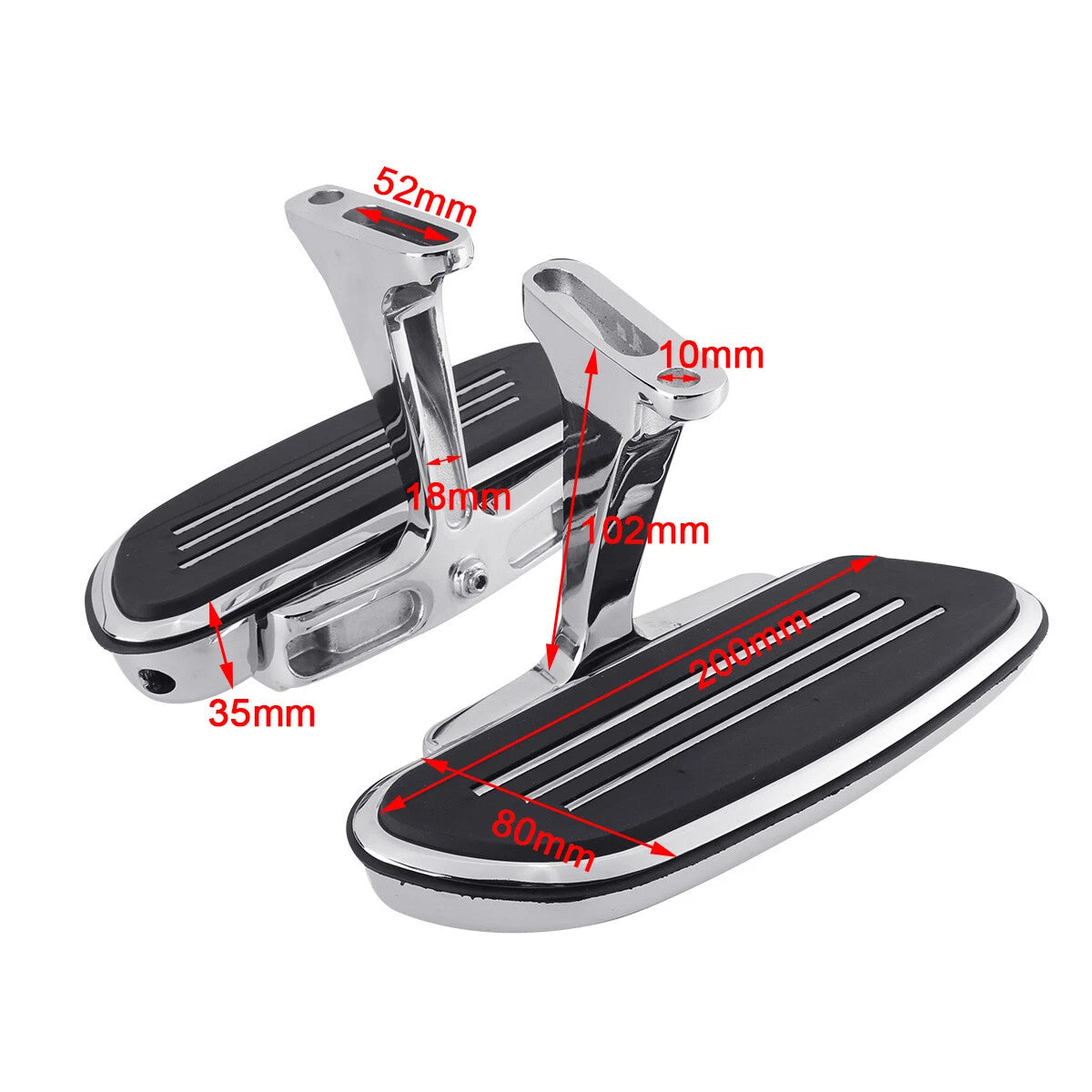 Pegstreamliner Passenger Foot Floor Board for Harley Touring Road Glide (1993–Present)