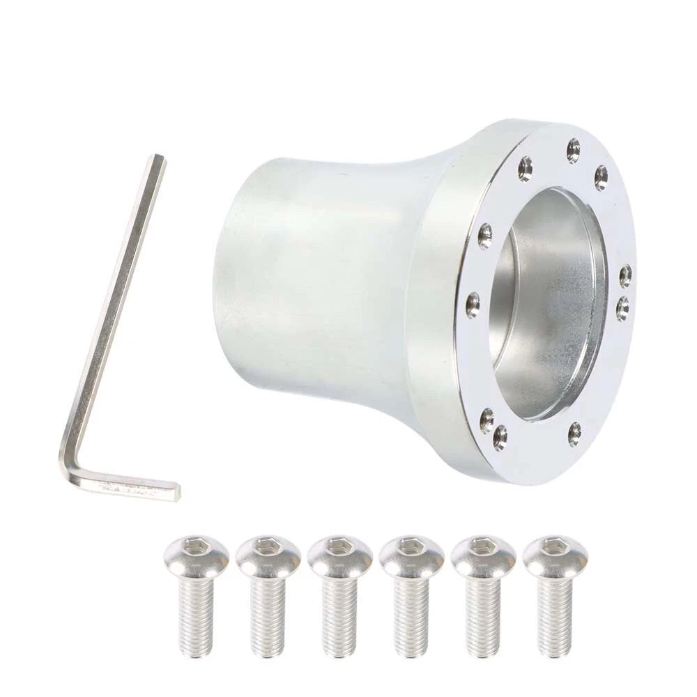Chrome Steering Wheel Hub Adapter 5-Hole 6-Hole for Club Car DS (1985–Present)