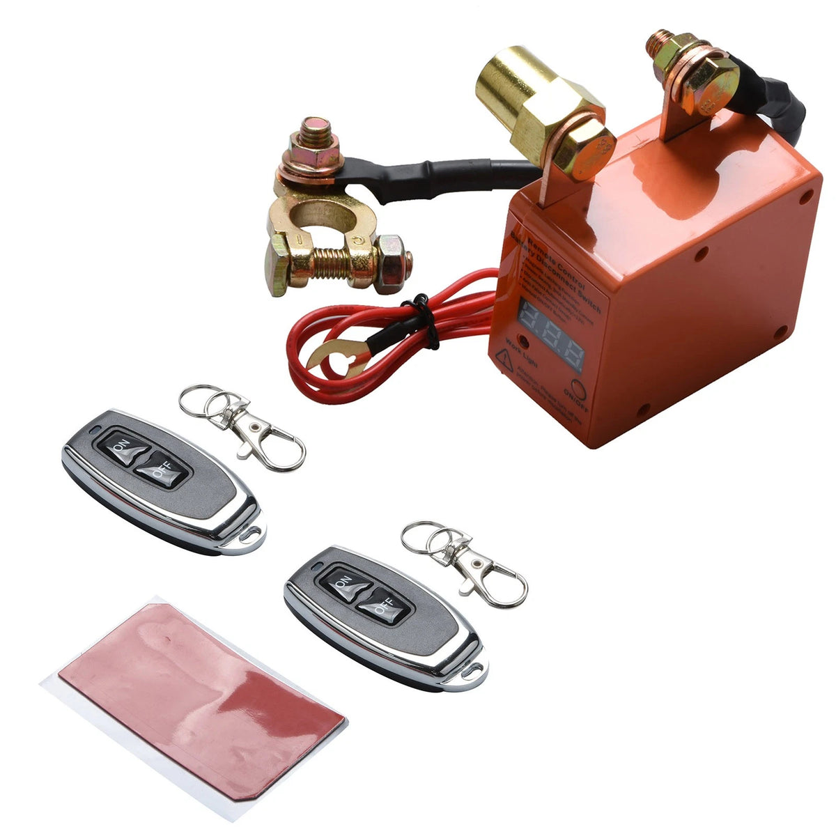Wireless Remote Battery Disconnect Switch for Universal Vehicles (240A)