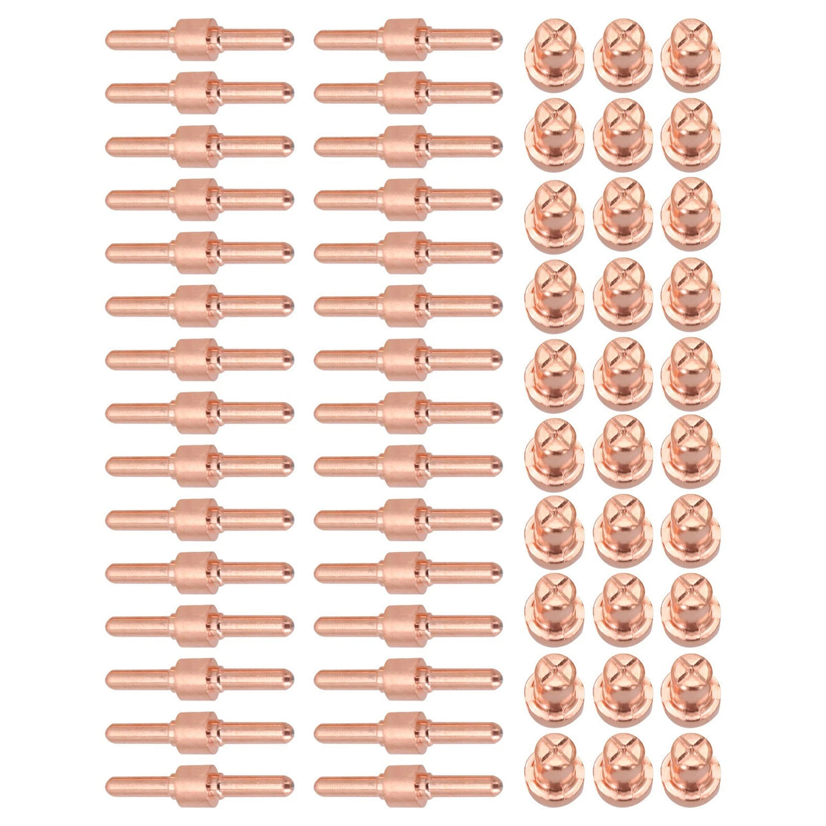 60pcs Electrode Tip Consumables for PT31 Air Plasma Cutter