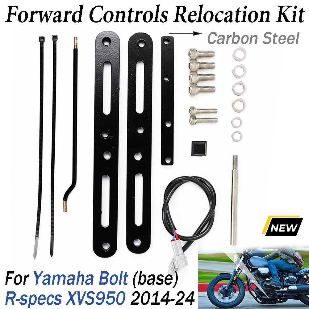 Forward Control Relocation Kit for Yamaha Bolt R-Spec, Base XVS950 (2014–2023)