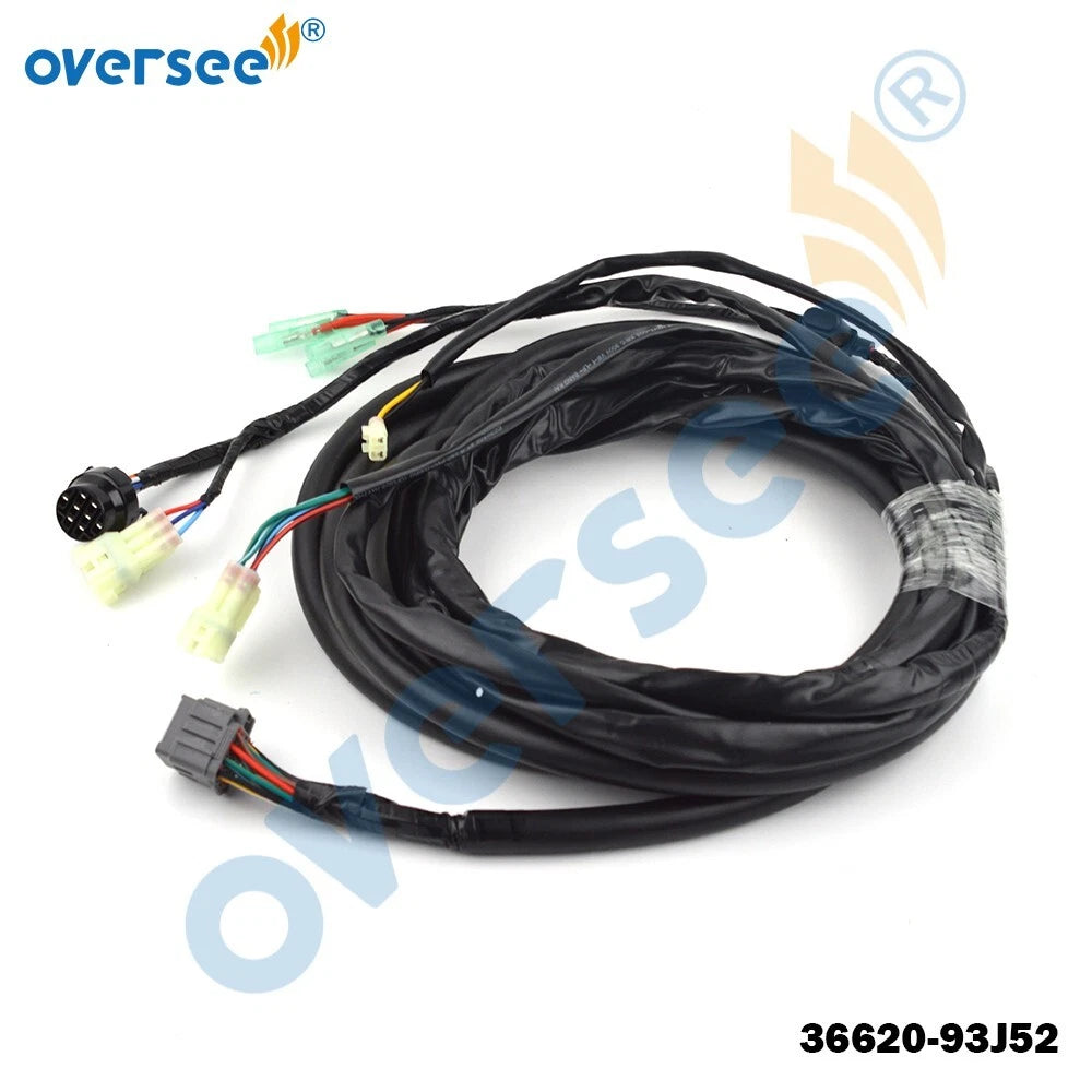 16ft Main Wiring Harness 36620-93J52 for Suzuki Outboard Control Box (N/A)