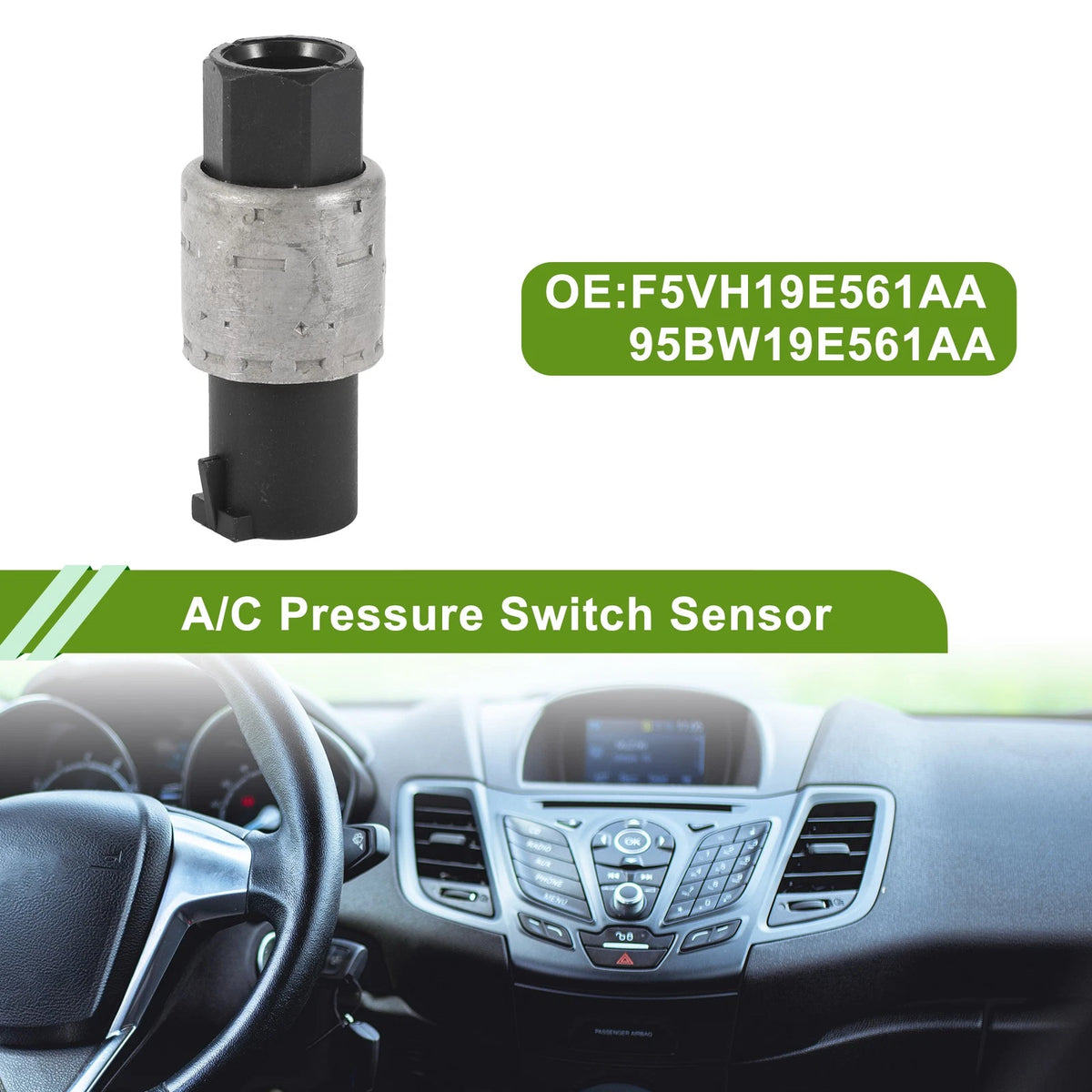 A/C Pressure Switch Sensor for Ford F-250 Super Duty (2003–2010)