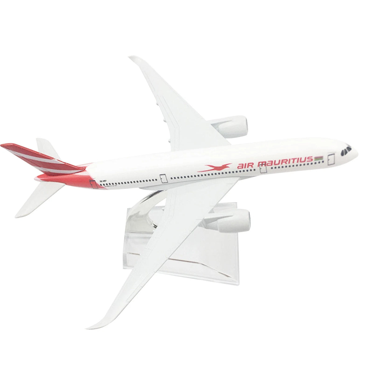 A350 Air Mauritius Model Airplane 1:400 Alloy Simulation Gift/Deco