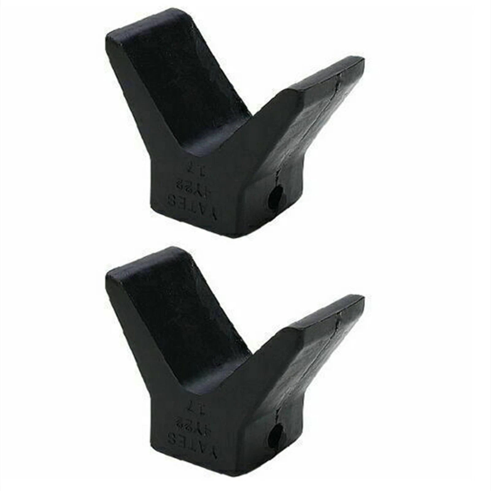 2" V-Style Bow Stop for Boat Trailer (2 Pack)