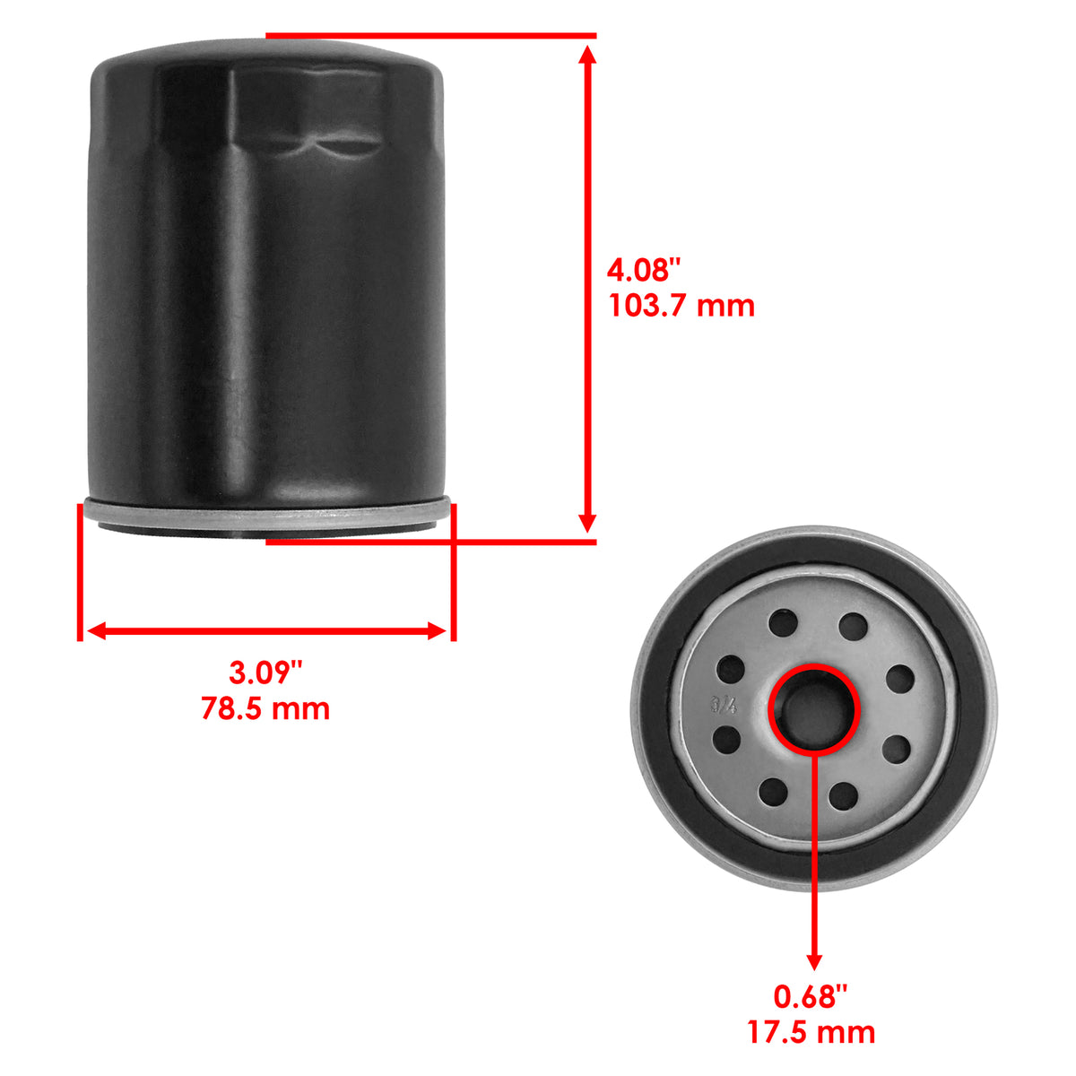 Air Fuel and Oil Filter Kit for John Deere 2032R 2038R 3025E 3036E (2020–2020)