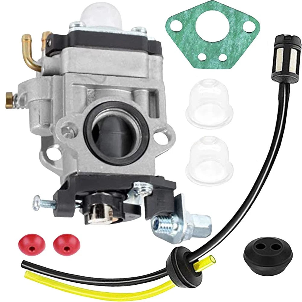 15mm Carburetor for 50cc 52cc Lawn Mowers (Includes Gasket & Kit)
