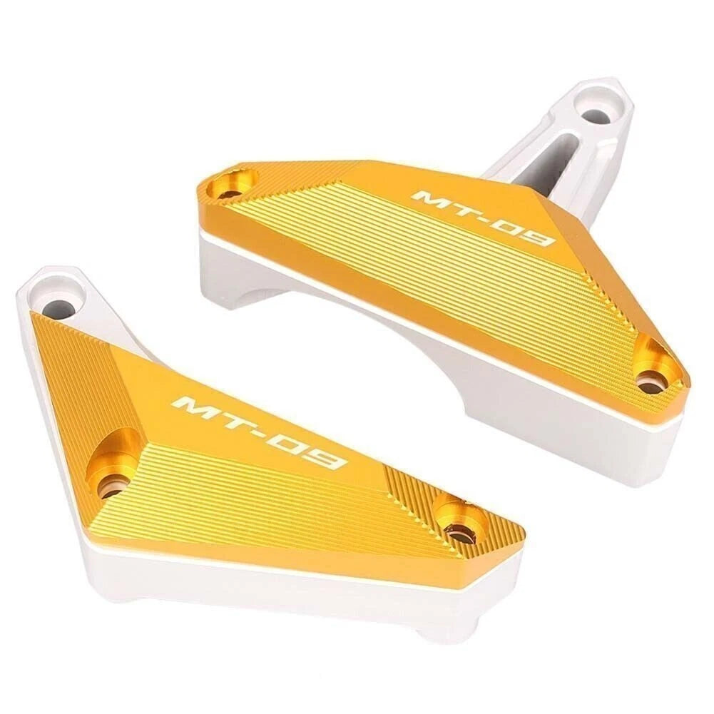 Engine Guard Crash Pad Slider Protector for Yamaha MT09 (2014–2016) - Gold