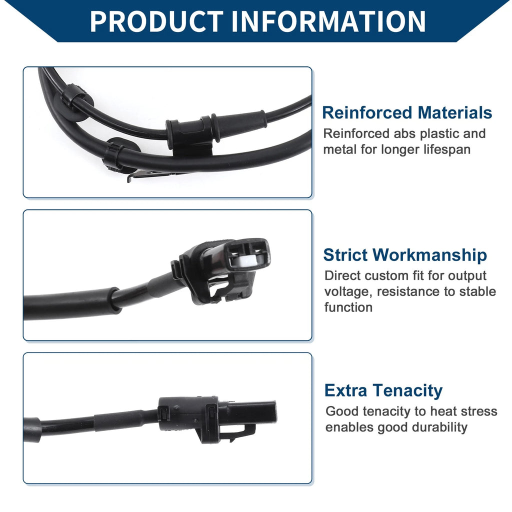 ABS Wheel Speed Sensor Replacement for Hyundai Sonata 2.0L 2.4L (2015–2019)