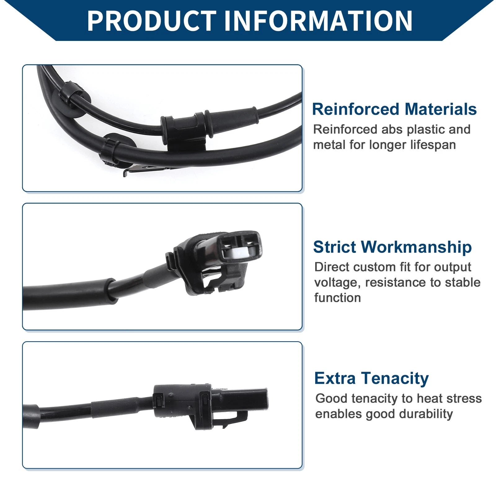ABS Wheel Speed Sensor Replacement for Hyundai Sonata 2.0L 2.4L (2015–2019)