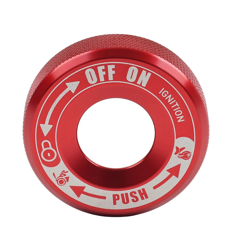 Red Ignition Lock Switch Cover Trim Ring for Can Am Spyder F3 F3-S RT/RT-L