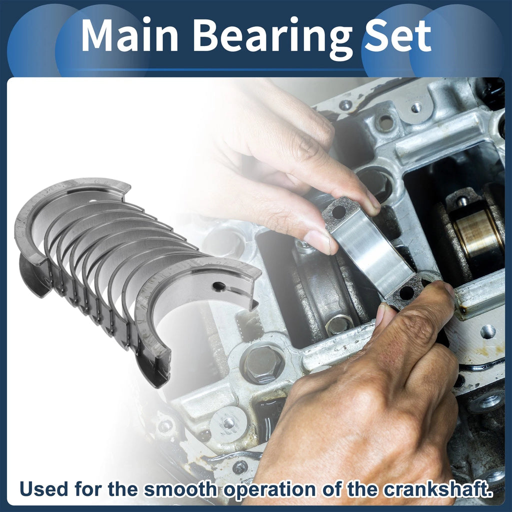 Main Bearing Set Replacement for Mitsubishi Lancer (1992–1997)