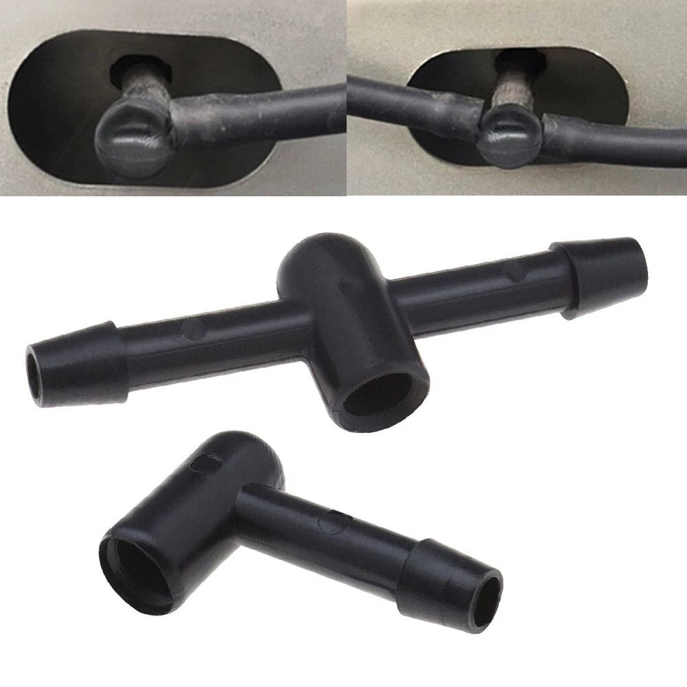 2X Windscreen Washer Connector Hose Jet for Ford
