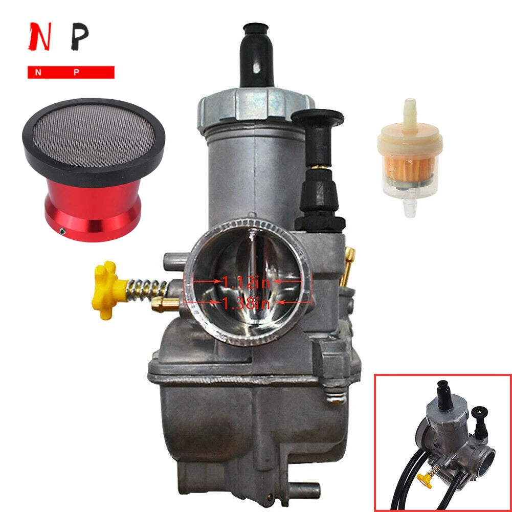 28mm Intake Carburetor & Air Filter for Suzuki RM80 RM85 RM85L (2000–2006)