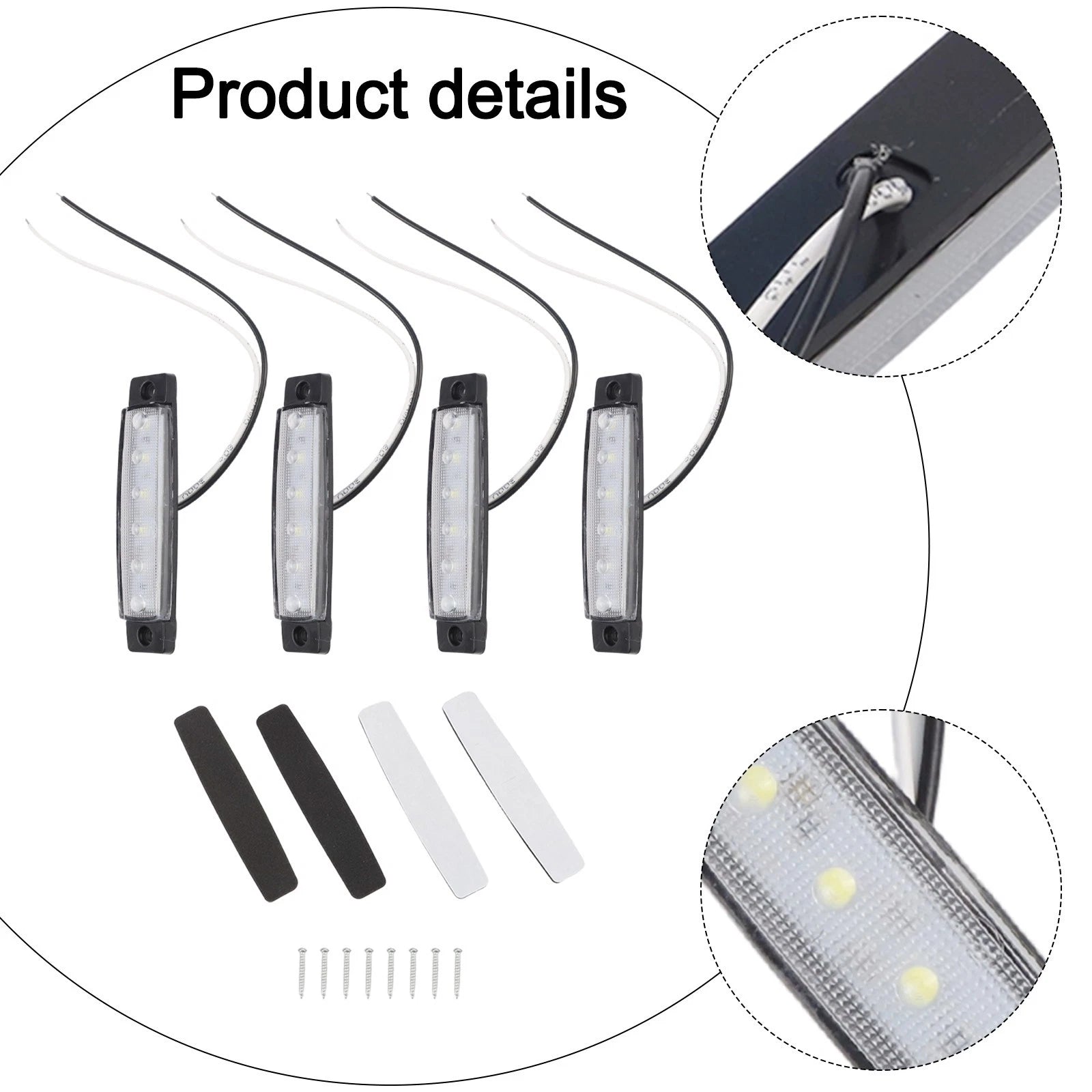 6-LED Rock Light for Jeep Offroad ATV UTV (Waterproof)