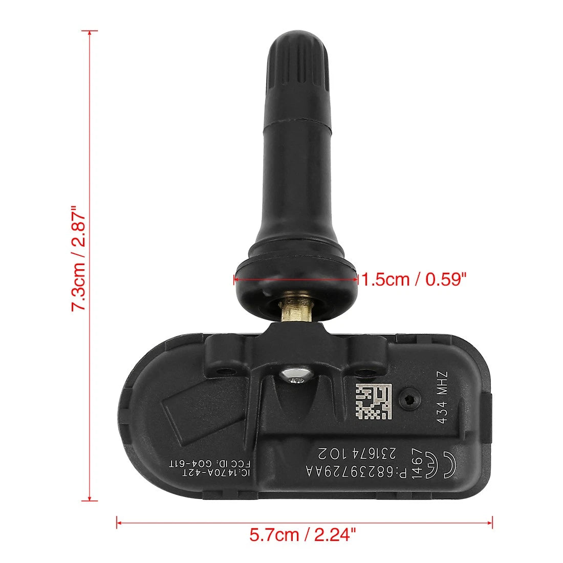 Tire Pressure Sensor Replacement for Dodge Ram 1500 2500 3500 (2014–2018)