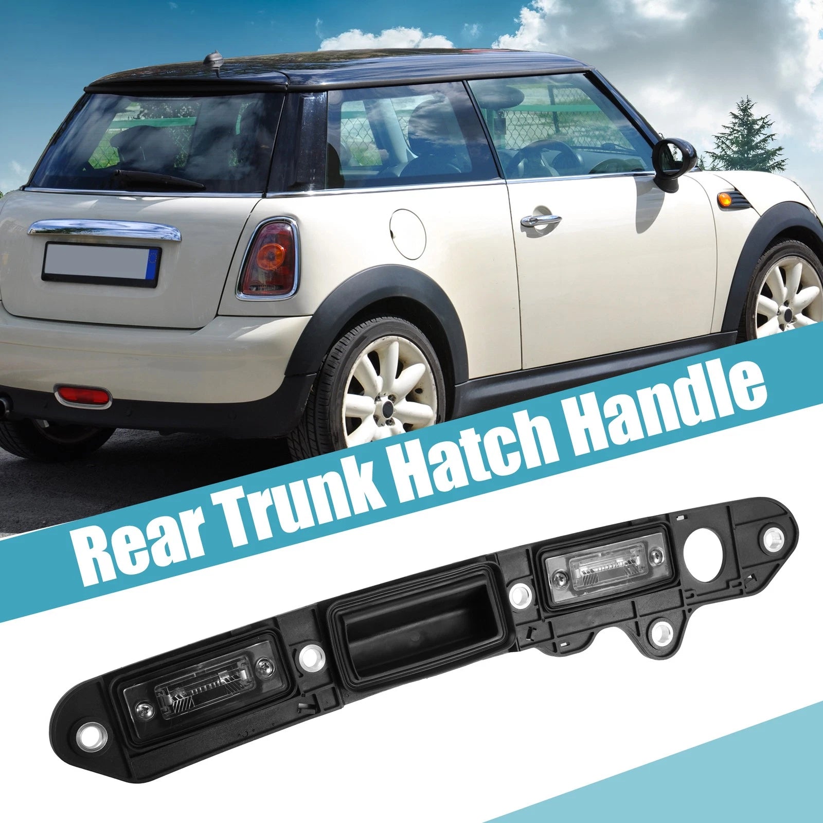 Rear Trunk Handle with Lamp Replacement for Volkswagen Passat (2015–2022)